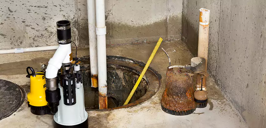 Installing Sump Pump in Finished Basement in Pleasant Prairie, WI