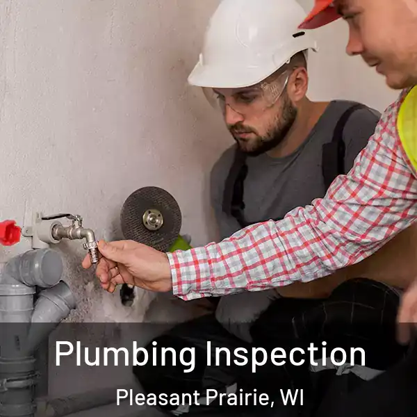  Plumbing Inspection Pleasant Prairie, WI