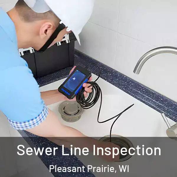  Sewer Line Inspection Pleasant Prairie, WI